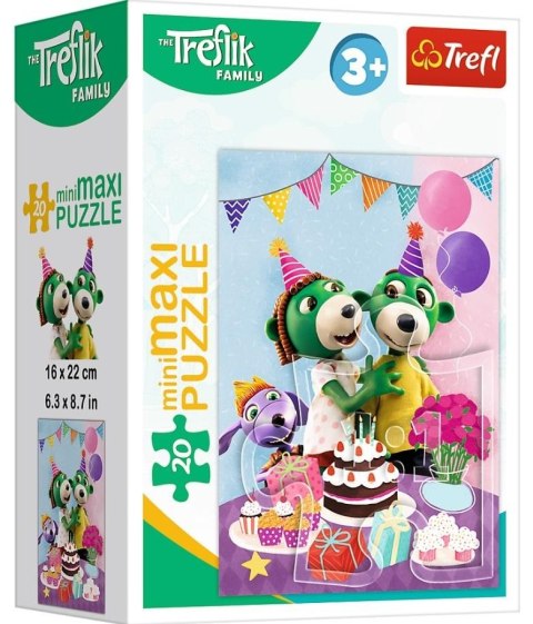 Puzzle 20 miniMaxi Dzień Treflików 2 TREFL