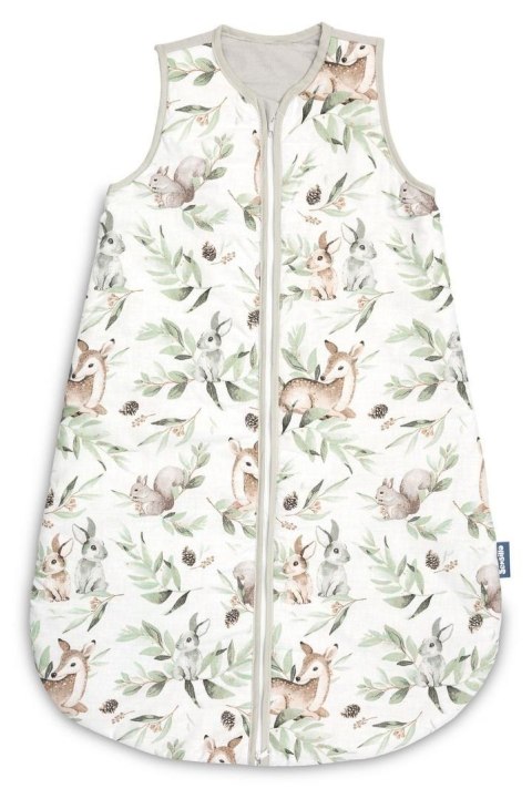 Śpiworek do spania M sarenki szary 50x80cm