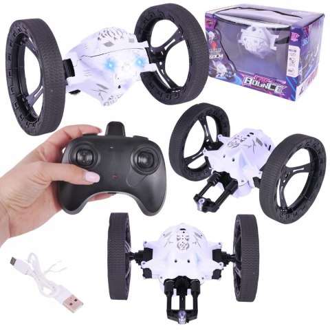 Auto zdalnie sterowane LED obrót 360