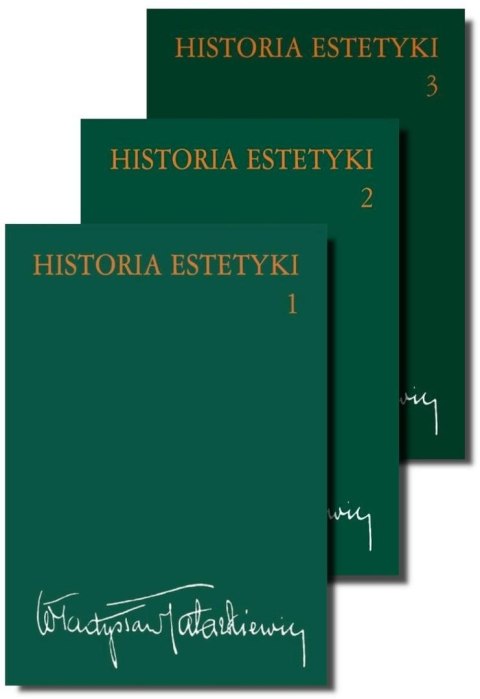 Historia estetyki T.1-3