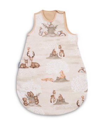 Śpiworek do spania S Zagajnik brązowy 45x70cm