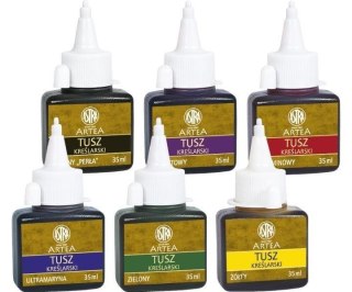 Tusz kreślarski 35 ml czarny perła ASTRA