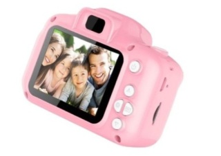 Aparat dla dzieci ładowanie USB 32GB różowy