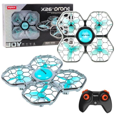 Dron R/C Syma X26 PRO Akrobacje światła LED WIFI