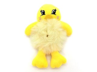 Gumka do włosów lub bransoletka pluszowa kaczka