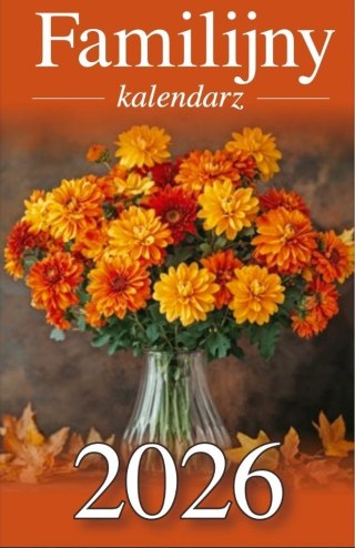 Kalendarz 2026 B7 Zdzierak Familijny