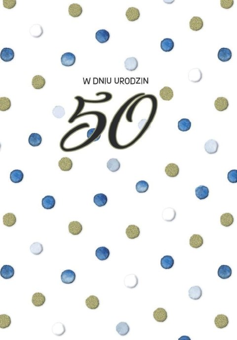 Kartka okolicznościowa Urodziny 50