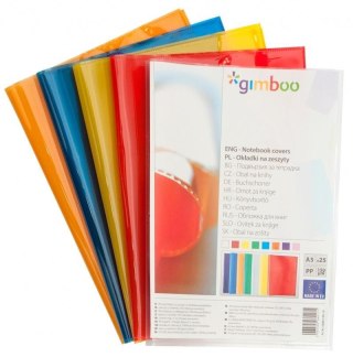 Okładka na zeszyt A5 krystaliczna transparentna