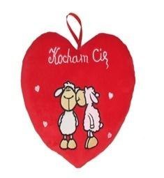 Serce Kocham Cię - Owce 15cm