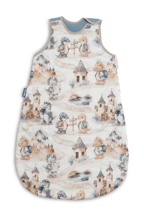 Śpiworek do spania M Smoki jeans 50x80cm