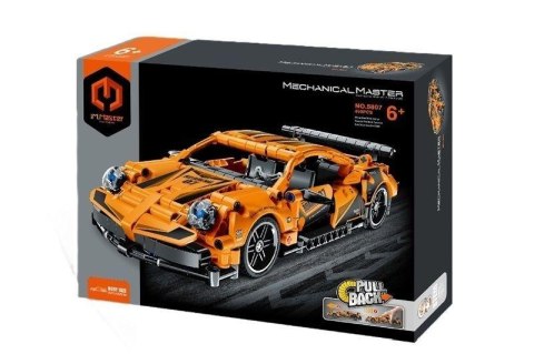 Klocki Auto pomarańczowe 490el