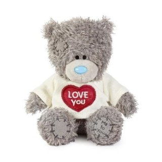 Miś - Love You w sweterku 11cm