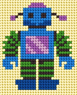 Haft. Moje pierwsze wyszywanie - Robot