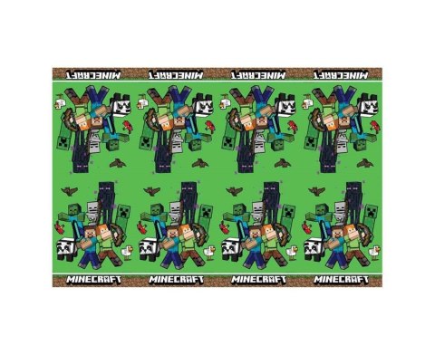 Obrus plastikowy Minecraft 120x180cm