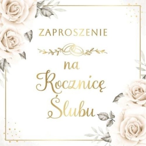 Zaproszenie Rocznica Ślubu (10szt)