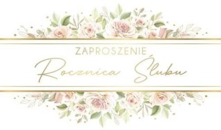 Zaproszenie Rocznica Ślubu (10szt)