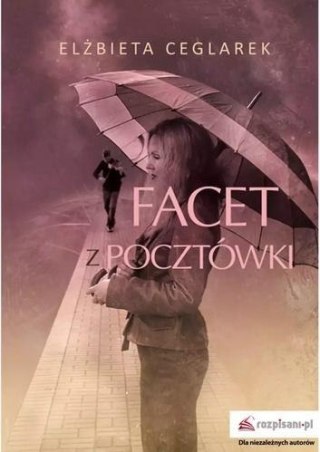 Facet z pocztówki