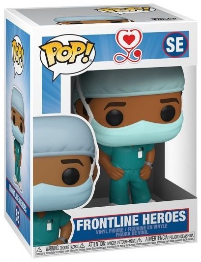 Funko POP! Frontline Heroes Covid-19 Male 2 SE Funko POP! Frontline Heroes Covid-19 Male 2 SE