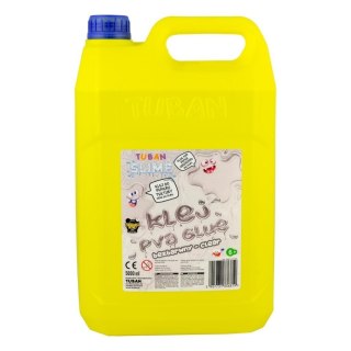 Klej bezbarwny PVA 5L TUBAN