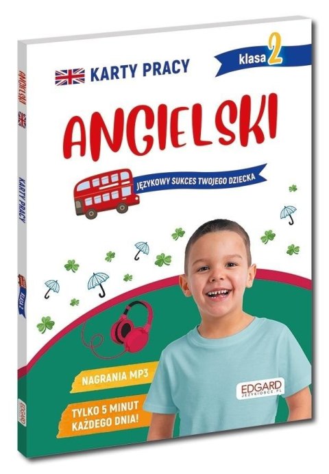 Angielski. Karty pracy. Klasa 2