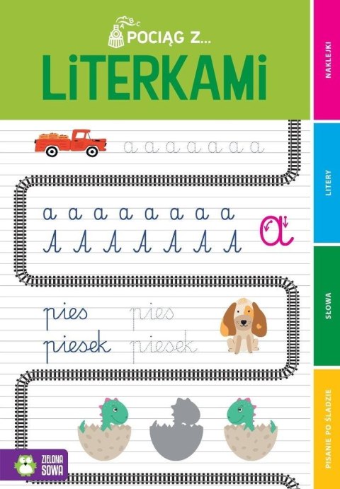 Pociąg z literkami