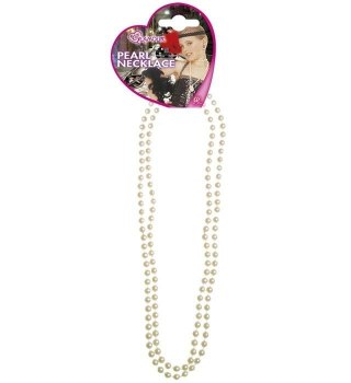 Naszyjnik perłowy glamour 57cm