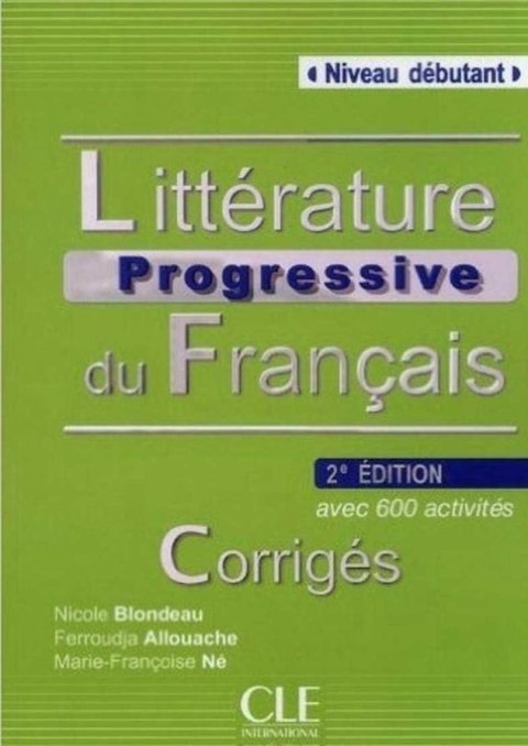 Litterature progressive du francais A1