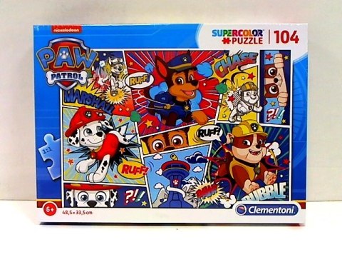 CLE puzzle 104 Psi Patrol super kolor 27261 CLE puzzle 104 Psi Patrol super kolor 27261