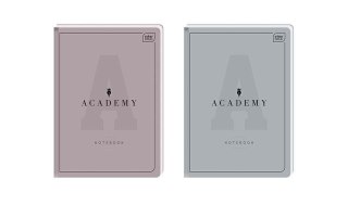 Brulion A4/96K linia Academy (5szt)