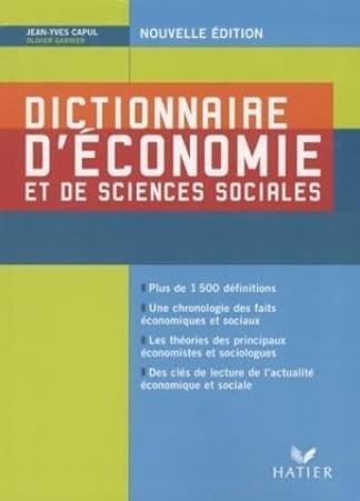 Dictionnaire D'economie