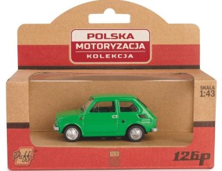 Kolekcja PRL Fiat 126p zielony