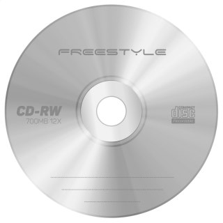 FREESTYLE CD-RW 700MB 12X SLIM CASE*10 [56242]