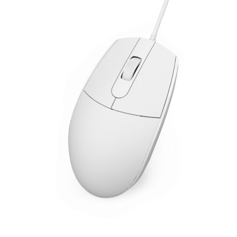 OMEGA MYSZ MOUSE 3D OFFICE BASIC 1000DPI 1,2M USB WHITE [46072]