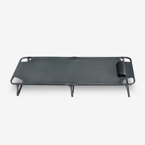 PLATINET CAMPING BED 800D OXFORD, 185X65X30 CM DARK GREEN 46143
