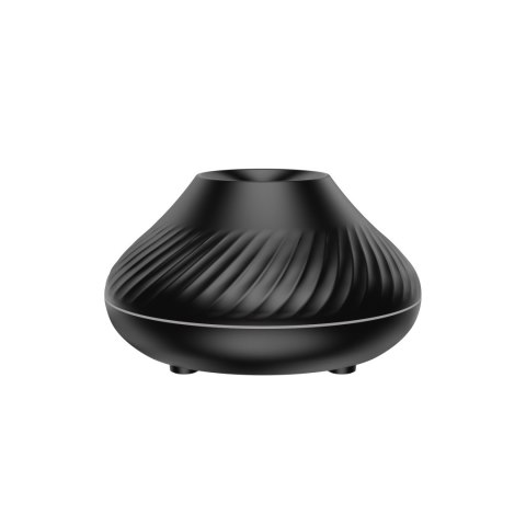 PLATINET FLAME AROMA DIFFUSER HUMIDIFIER NAWILŻACZ POWIETRZA 130ML 6,5W BLACK + 10 ML LAVENDER ESSENTIAL OIL [46111]