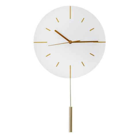PLATINET WALL CLOCK ZEGAR ŚCIENNY LARK WHITE 30cm [45961] TE