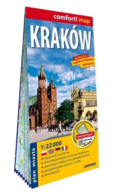 Comfort! map Kraków 1:22 000