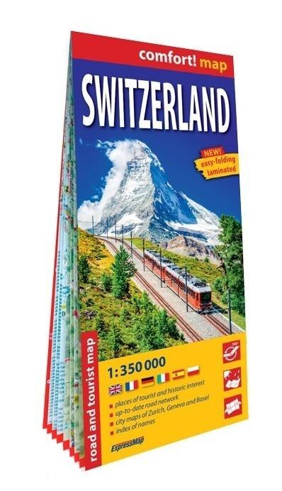 Comfort! map Switzerland 1:350 000