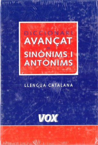 Diccionario avancat de sinonims i antonims...
