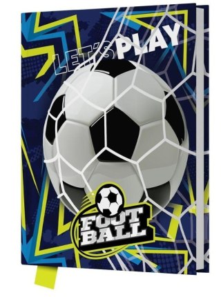 Pamiętnik z kłódką 80 kartek Football