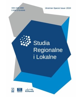 Studia Regionalne i Lokalne Ukrainian Special Issu