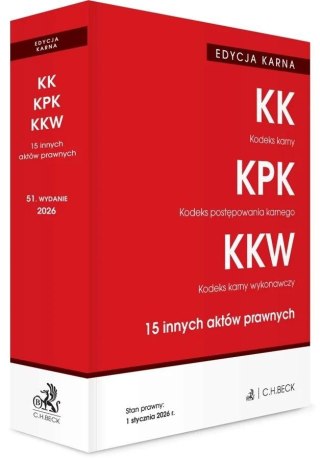 Kodeks karny. Kodeks postępowania karnego...wyd.51