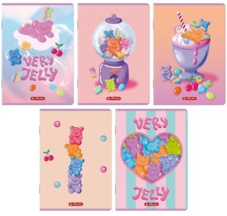 Zeszyt A5/16K kratka Jelly (20szt) HERLITZ