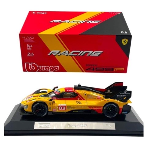 Ferrari Racing 499P 24H LE Mans Hypercar 2024