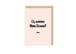 Karnet Chrzest - Rodzice Chrzestni