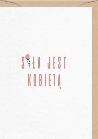 Karnet uniwersalny Dnia Kobiet - Siła jest kobietą
