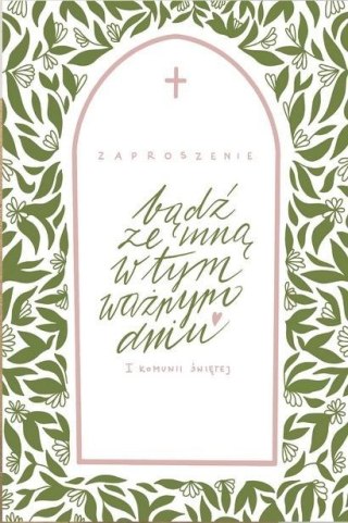 Zaproszenie Komunia (5szt)
