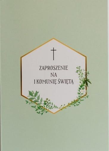 Zaproszenie Komunia
