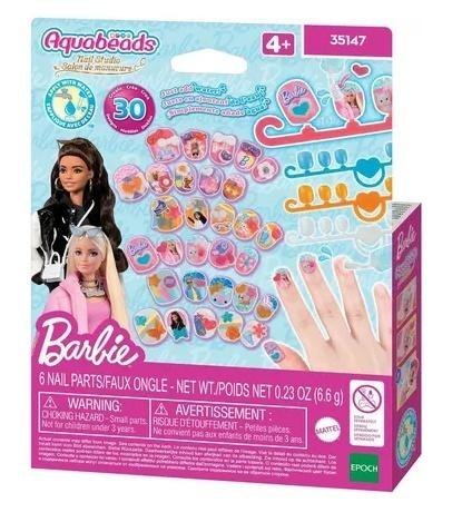 Aquabeads Barbie studio paznokci