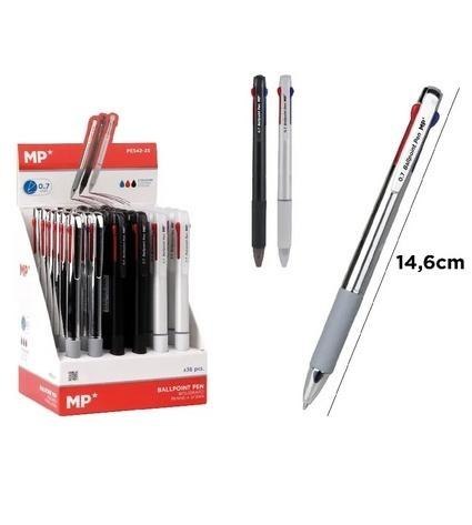 Długopis 0,7mm 3 kolory (36szt)